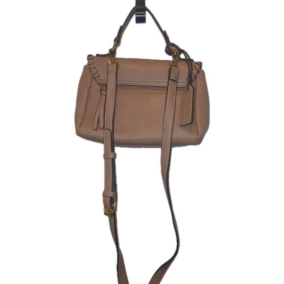 Sole Society Pink Top Handle Purse With Shoulder Cross Body Strap - Picture 2 of 12